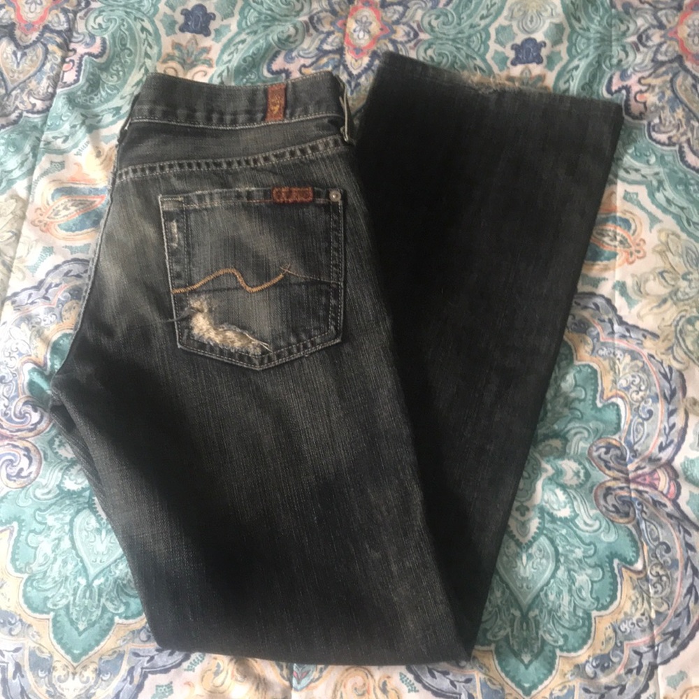 7fmk jeans. Rare color bootcut jeans.